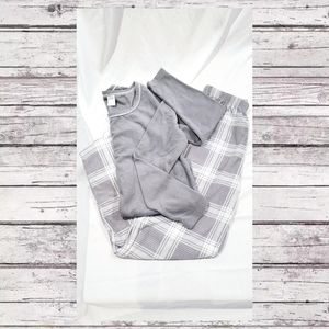 Gray Sleepwear Set Women's Size Small